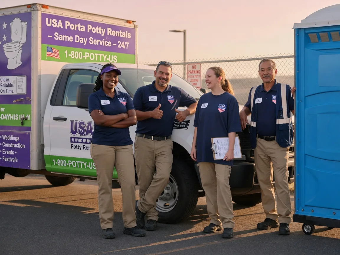 Porta Potty Rental company in Sussex, VA
